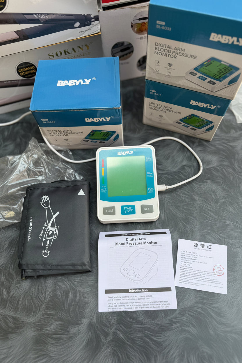 Digital Blood Pressure Monitor – Accurate BP Machine for Home Use
