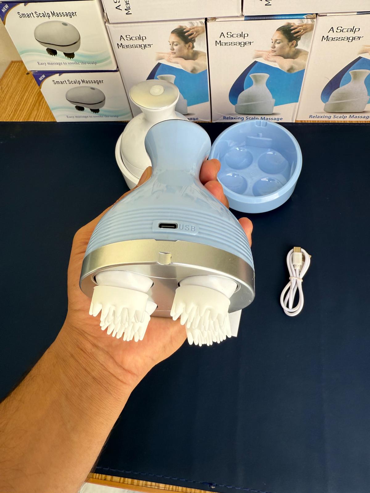 Scalp Massager for Hair Growth & Stress Relief Men & Women