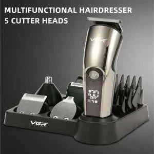 VGR Professional 11-in-1 Grooming Kit Waterproof