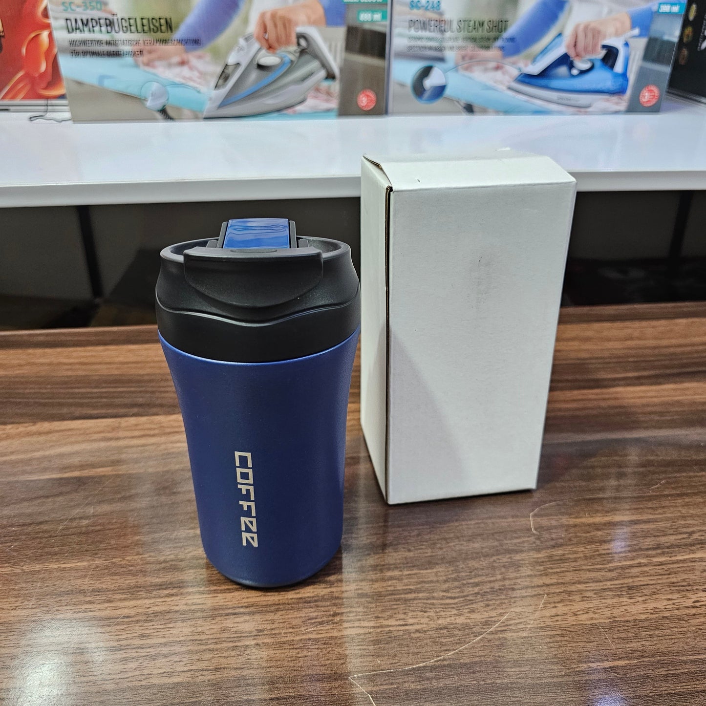 Lot Imported 250ml Insulated Tumbler Black & Blue