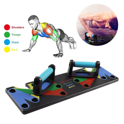 9 in 1 Foldable Pushup Board