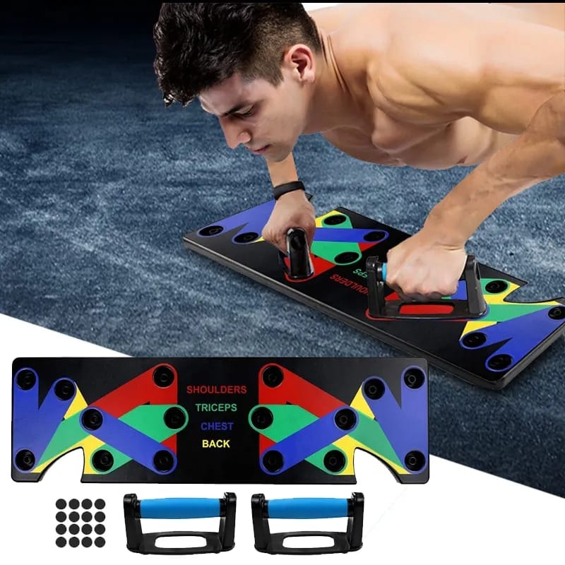 9 in 1 Foldable Pushup Board