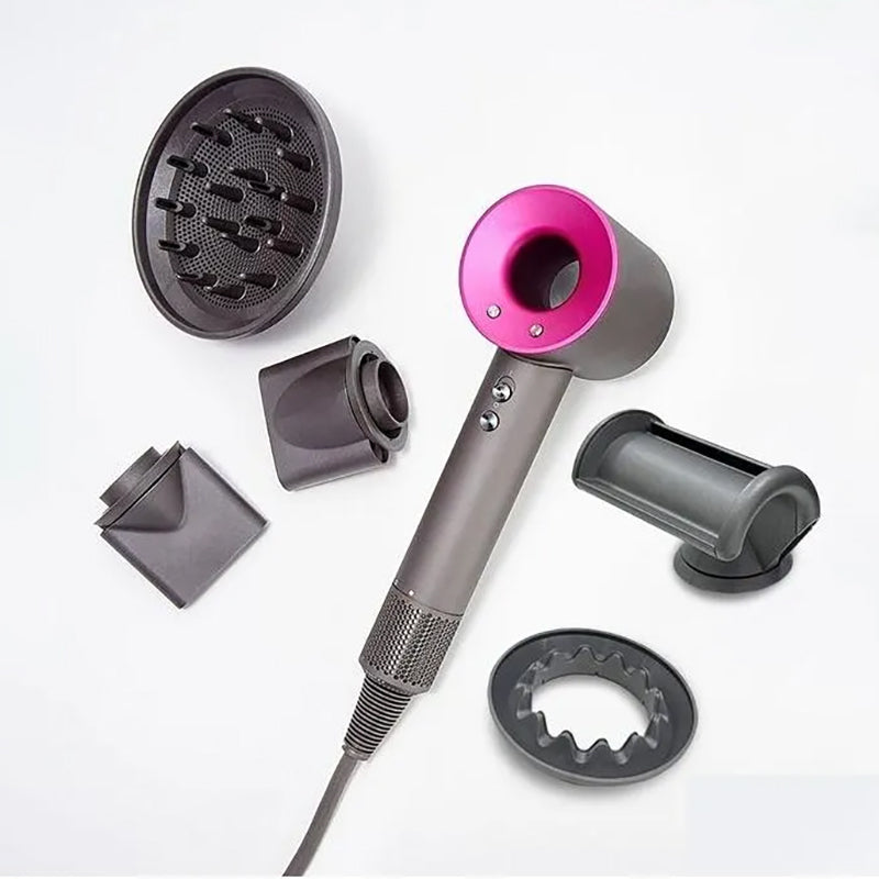 Leafless Hair Dryer 1600W – 5-in-1 Magnetic Multi-Styler with