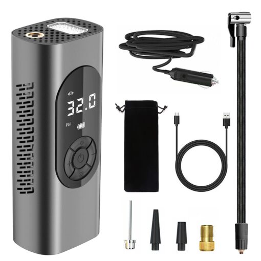 Digital Rechargeable Wireless Car Air Pump