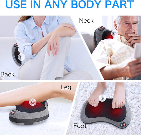 2 IN 1 CAR & HOME PILLOW MASSAGER