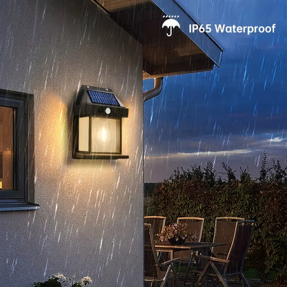 Outdoor Solar LED Lamp with Smart Motion Sensor