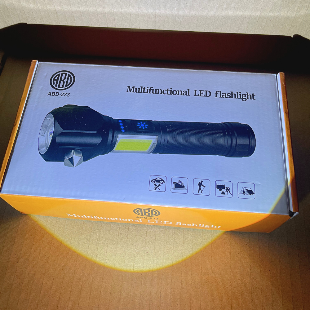 Laser LED Tactical Flashlight With 1Km Range