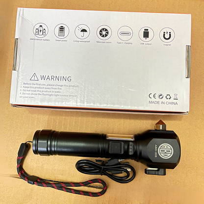 Laser LED Tactical Flashlight With 1Km Range