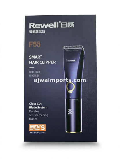 Rewell F65 Smart Hair Clipper - Close Cut Professional Trimmer