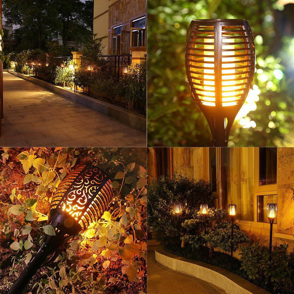 Solar Flame Light Garden Decoration