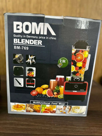 German Lot Imported BOMA Speed Blender 2.5 Liters 1000W Copper Motor