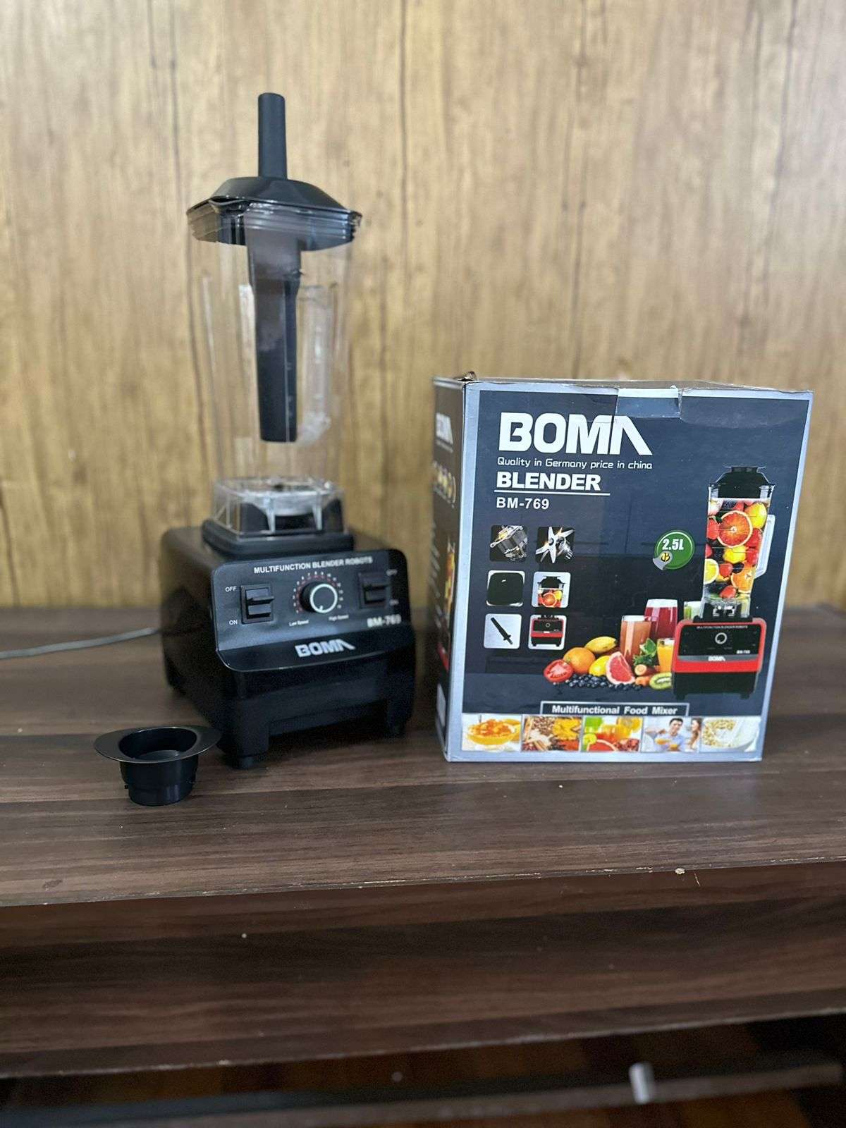 German Lot Imported BOMA Speed Blender 2.5 Liters 1000W Copper Motor