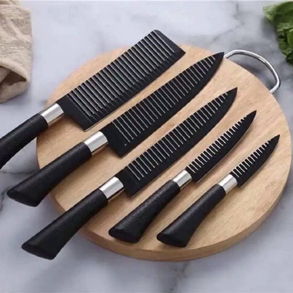 Zepter 6 in 1 Kitchen knives set with peeler & Scissor – Made for Europe – Poland Lot ImportHigh quality