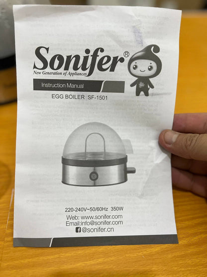 Sonifer Multifunctional Electric Eggs Boiler 7 Eggs Steamer