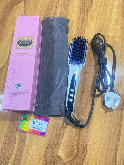 ACEVIVI Hair Straightener Brush Lot Imported