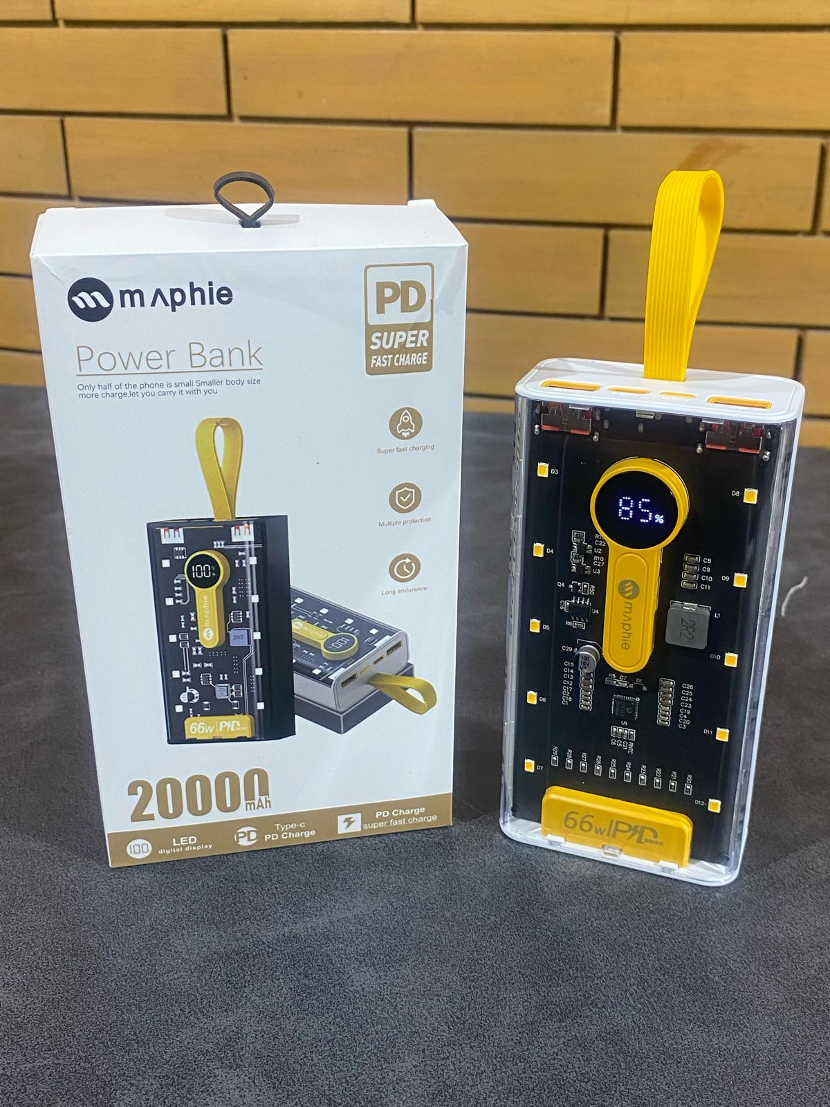 Original MAPHIE 66w 20000mAh (PD Super Fast) PowerBank