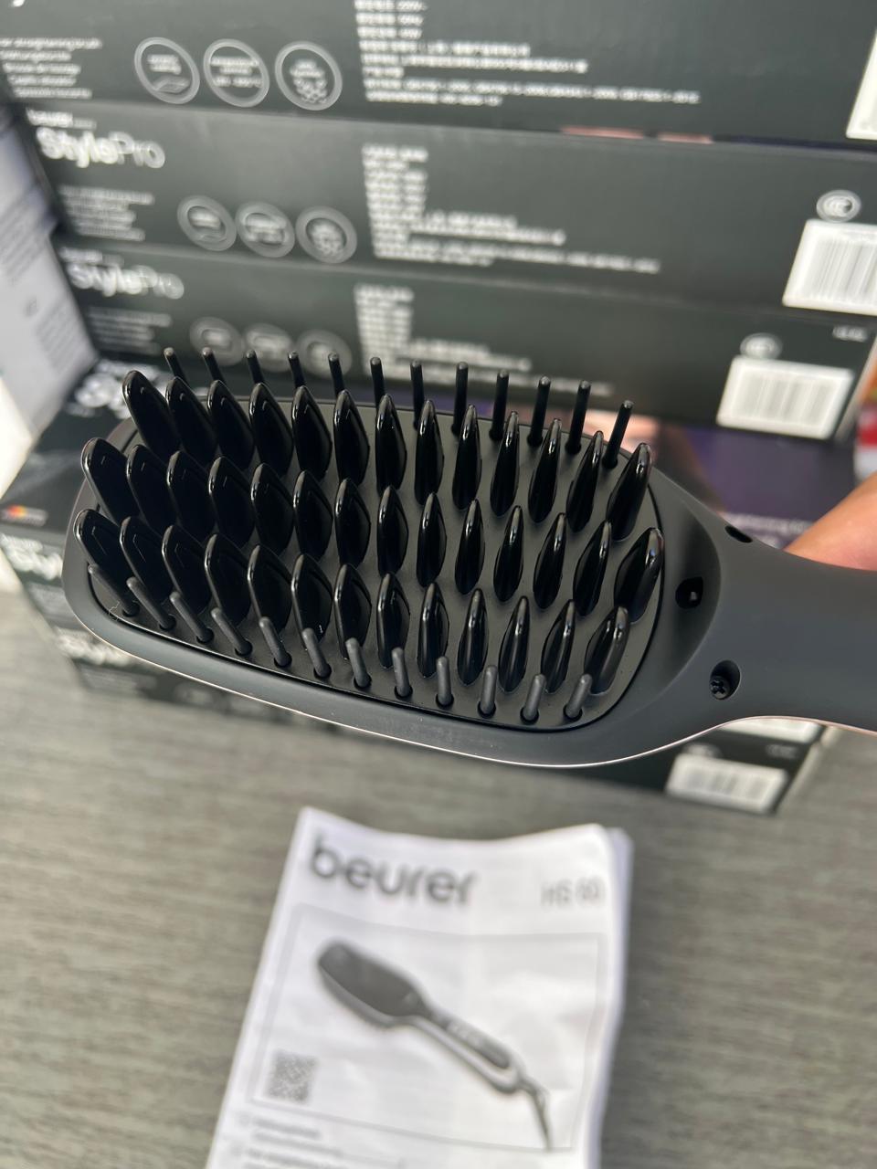 Beurer Germany Style Pro Diamond Straightener Brush HS 60