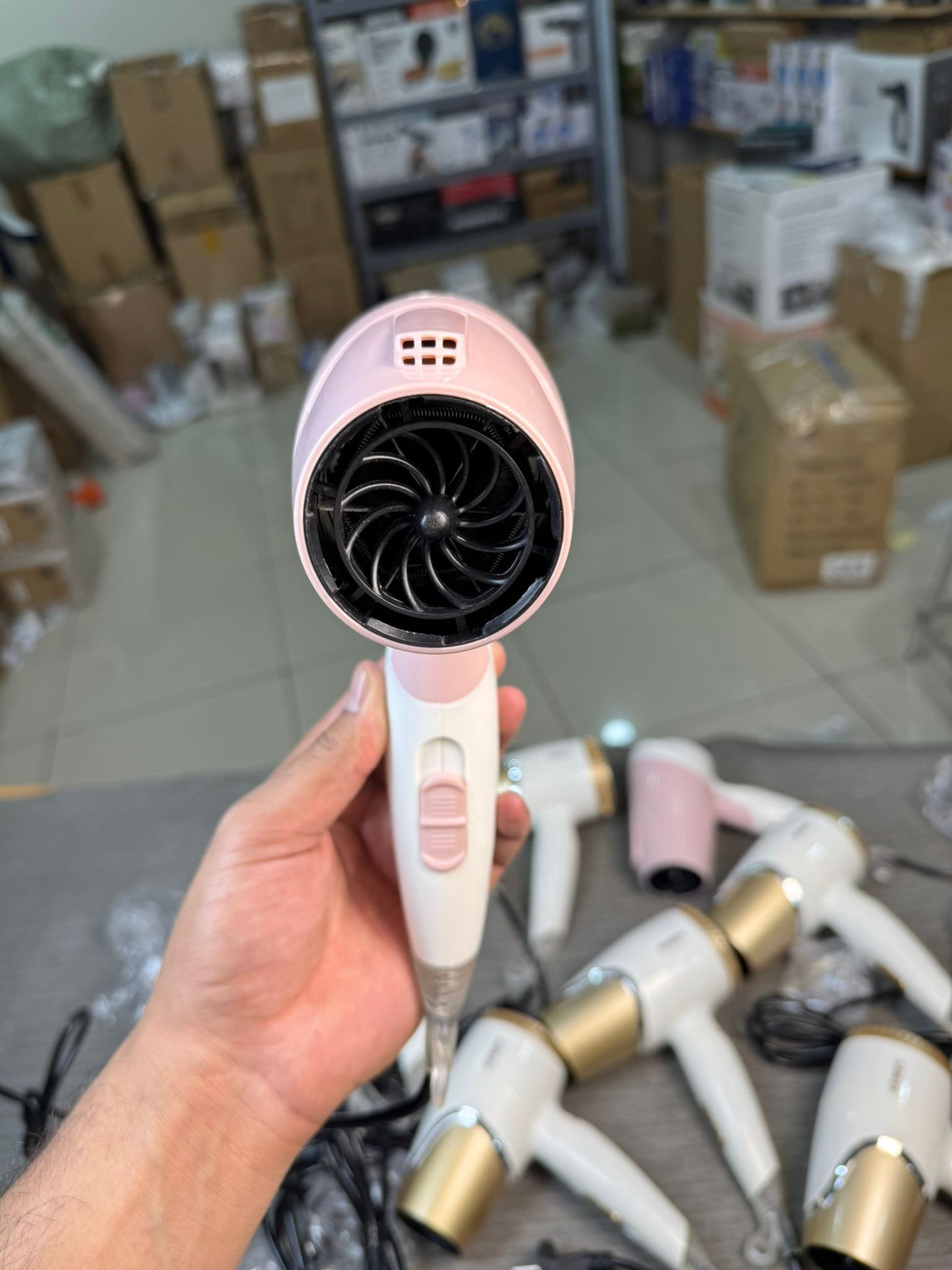 Pro Hair Dryer – Imported Lot with 1 Nozzle