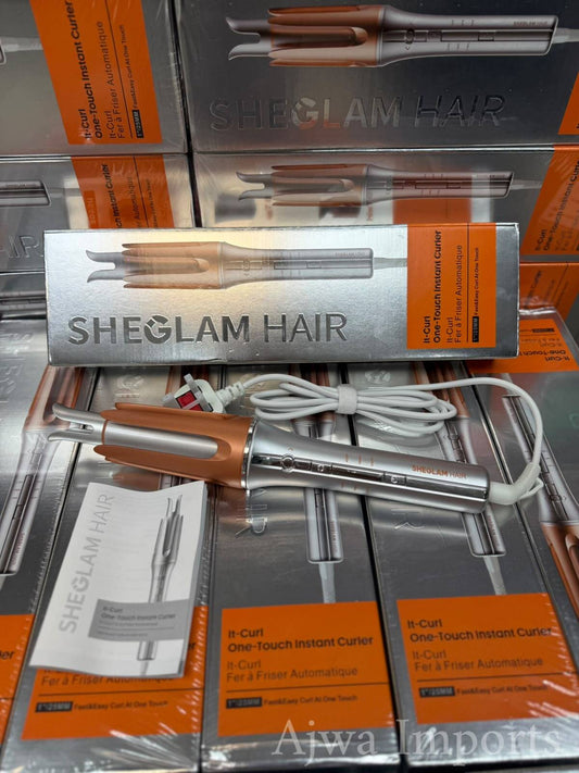 SHEGLAM Automatic Hair Curler 25mm Ceramic Rotating
