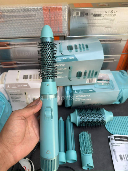 AMBIANO  6-in-1 Hot Air Hair Styler buged friendly multi styler