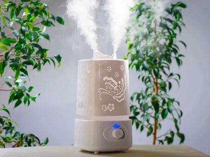 Ultrasonic Aroma Diffuser/Humidifier with 7 Color LED