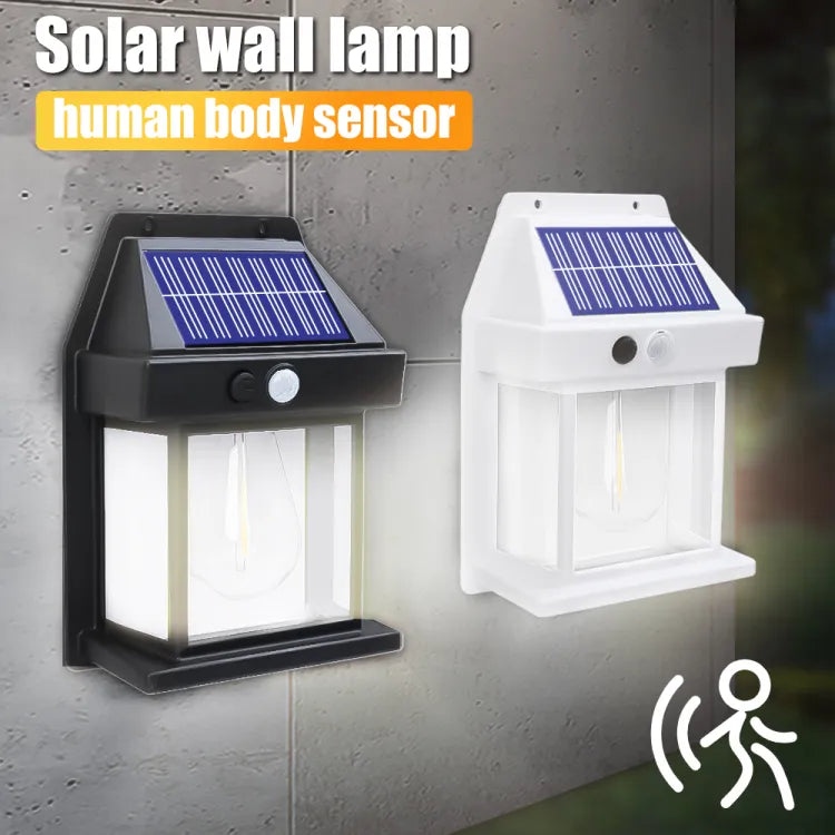 Outdoor Solar LED Lamp with Smart Motion Sensor