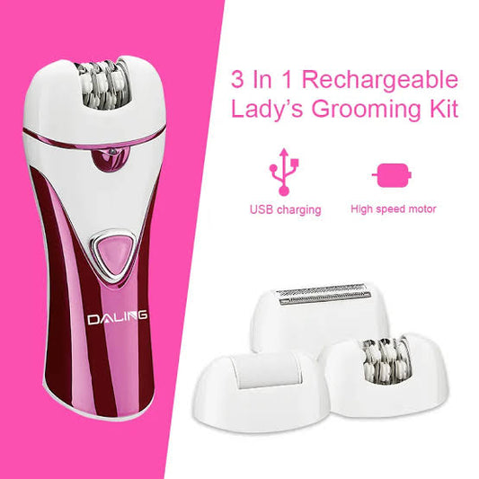 DALING DL-6017 Epilator for Women with 3 in 1