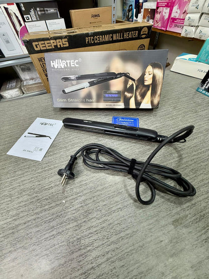 Hairtec digital hair straightener 45W titanium plates - Pakistan | Galaxiee