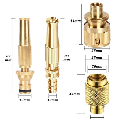 Adjustable High-Pressure Water Nozzle