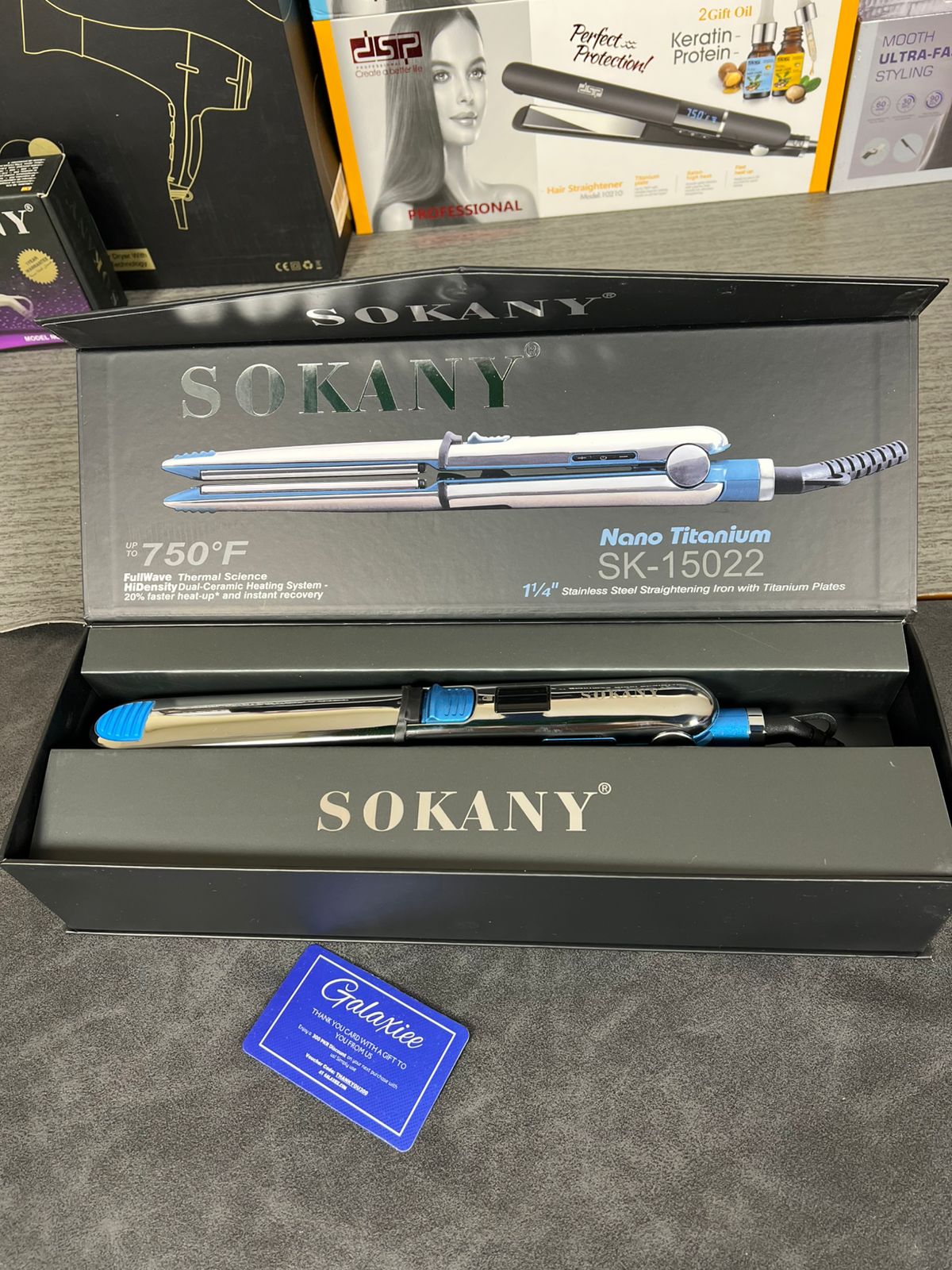 Sokany Nano Titanium Hair Straightener SK-15022 - Buy Online Pakistan | Galaxiee.com