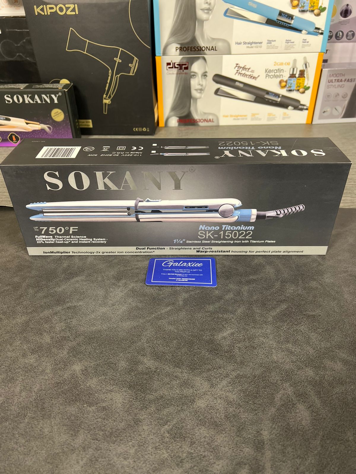 Sokany Nano Titanium Hair Straightener SK-15022 - Buy Online Pakistan | Galaxiee.com