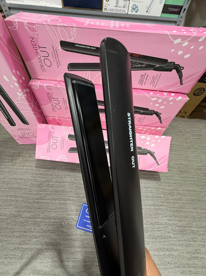 Straighten Out 1 Digital Hair Straightener 2.5cm – Professional Ceramic Flat Iron with L - Buy Online Pakistan | Galaxiee.com