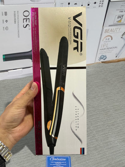 VGR V-512 professional hair straightener titanium plates - Pakistan | Galaxiee